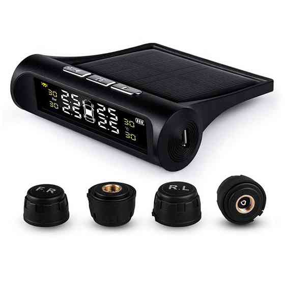 TPMS система контролю тиску і температури в шинах (З зовнішніми датчиками) Миколаїв