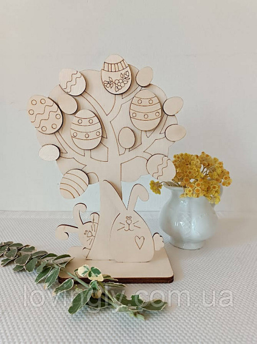 Пасхальный набор для детского творчества на 16 предметов 21*14*16см Ирпень - изображение 4