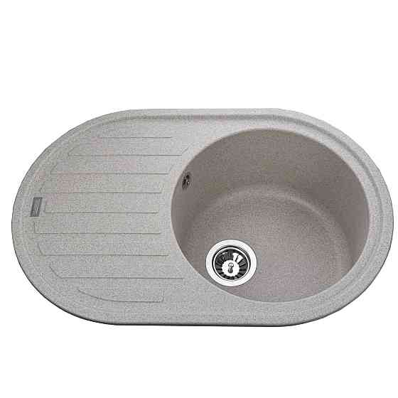 Гранітна мийка Globus Lux OHARA мигдаль 770х500мм-А0008 Київ