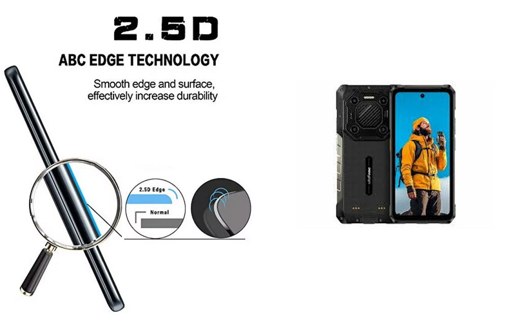Защитное стекло ArmorGlass для Ulefone Armor 26 Ultra, Armor 26 Ultra WT – устойчивое к царапинам и ударам Киев - изображение 2