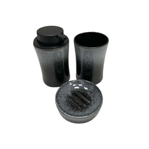 Набір для ванної кімнати 3в1 (мильниця, стакан, диспенсер) Three 899-3 S&T Житомир - изображение 2