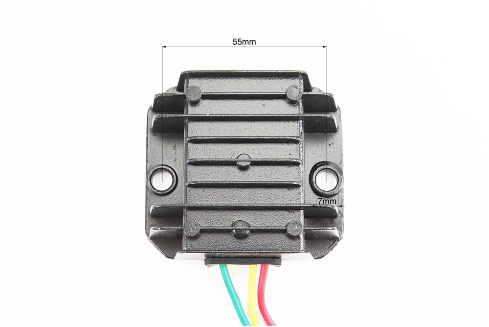 Реле-регулятор напруги 4 дроти - "4" (роз'єм великий "тато"), від 10шт -12% Київ - фото 2