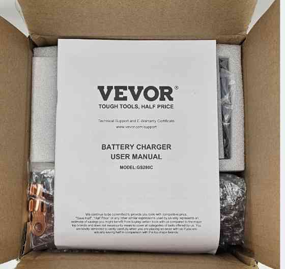 Зарядне  lifepo4 VEVOR GS 280C 20A. Харків