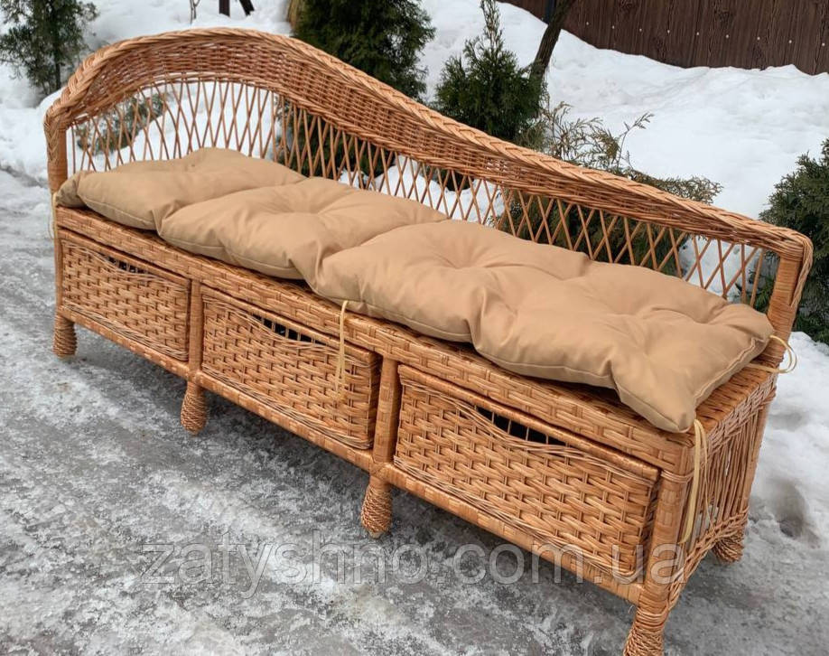Кушетка плетеная из лозы Киев - изображение 6