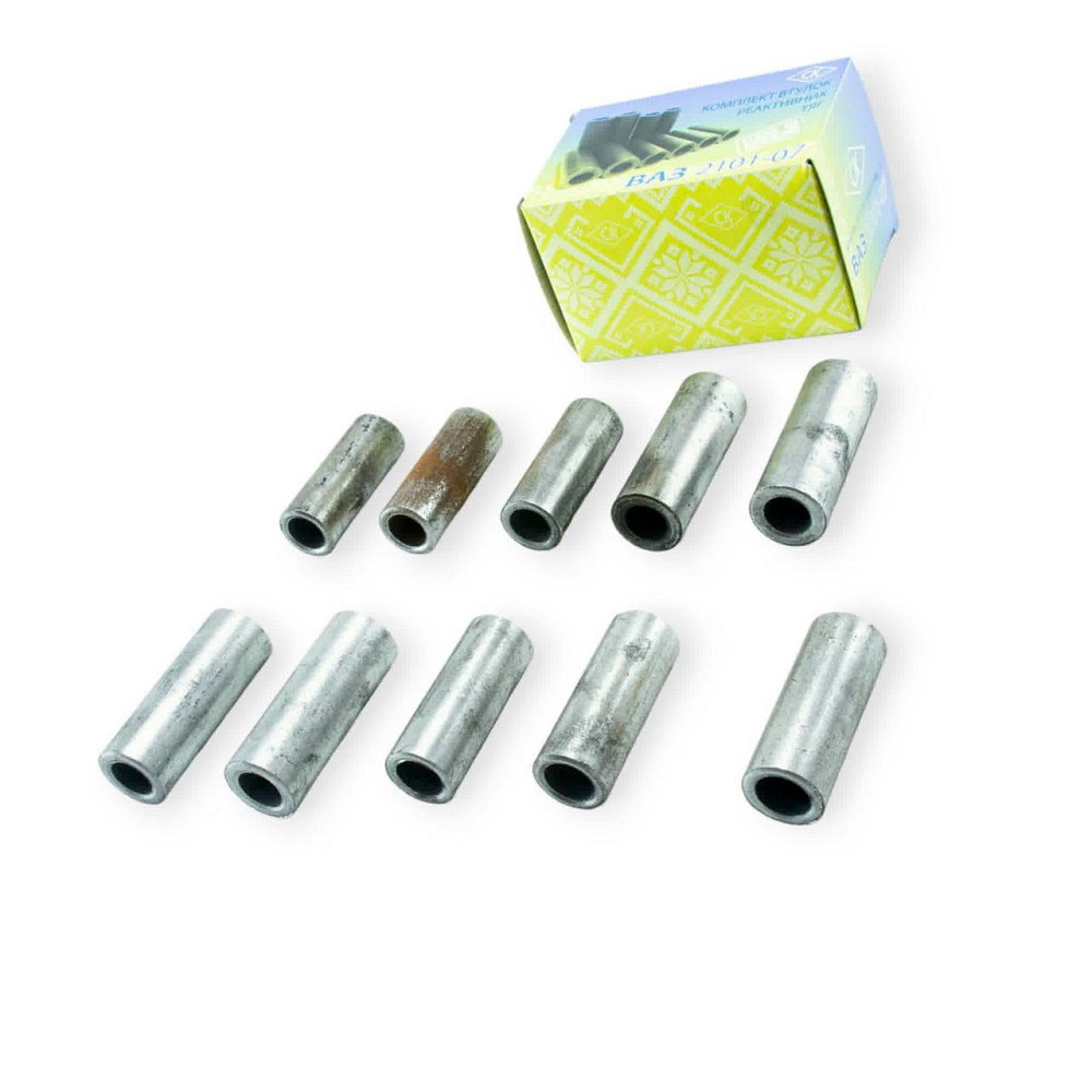 Втулка тяг 2101-2107, 2120, 2121-21214, 2123, 2131 метал порошкова (к-кт 10 шт) СК реактивних Мукачево - фото 1