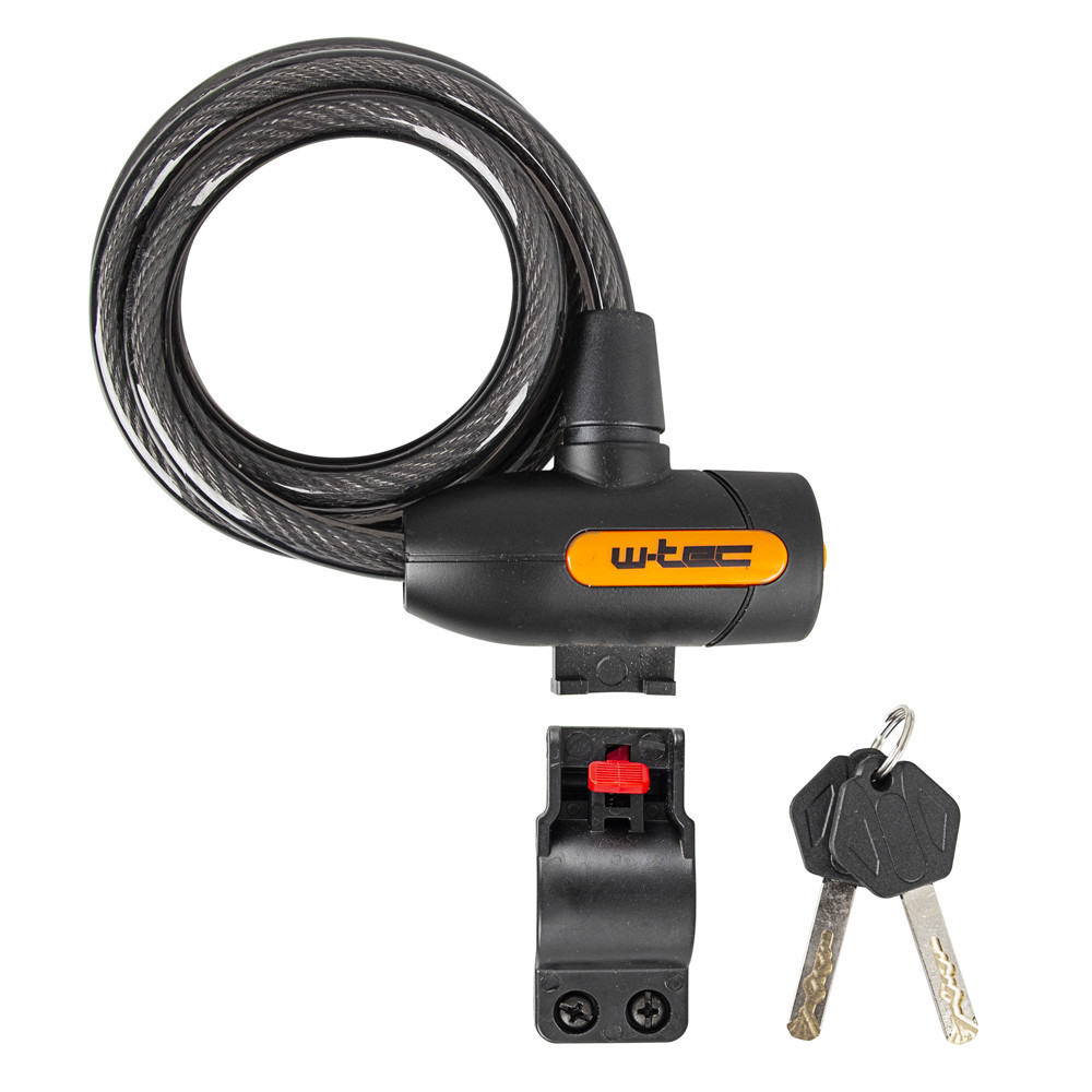Велосипедный замок W-TEC Evakko 10*1800 мм Киев - изображение 1