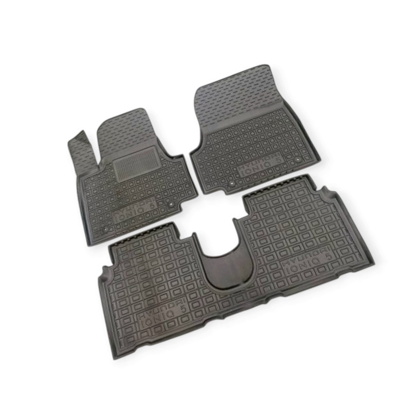 Коврики Хюндай IONIQ 5 (2021-) борт 2,5 см, с перемычкой салона Мукачево - изображение 1