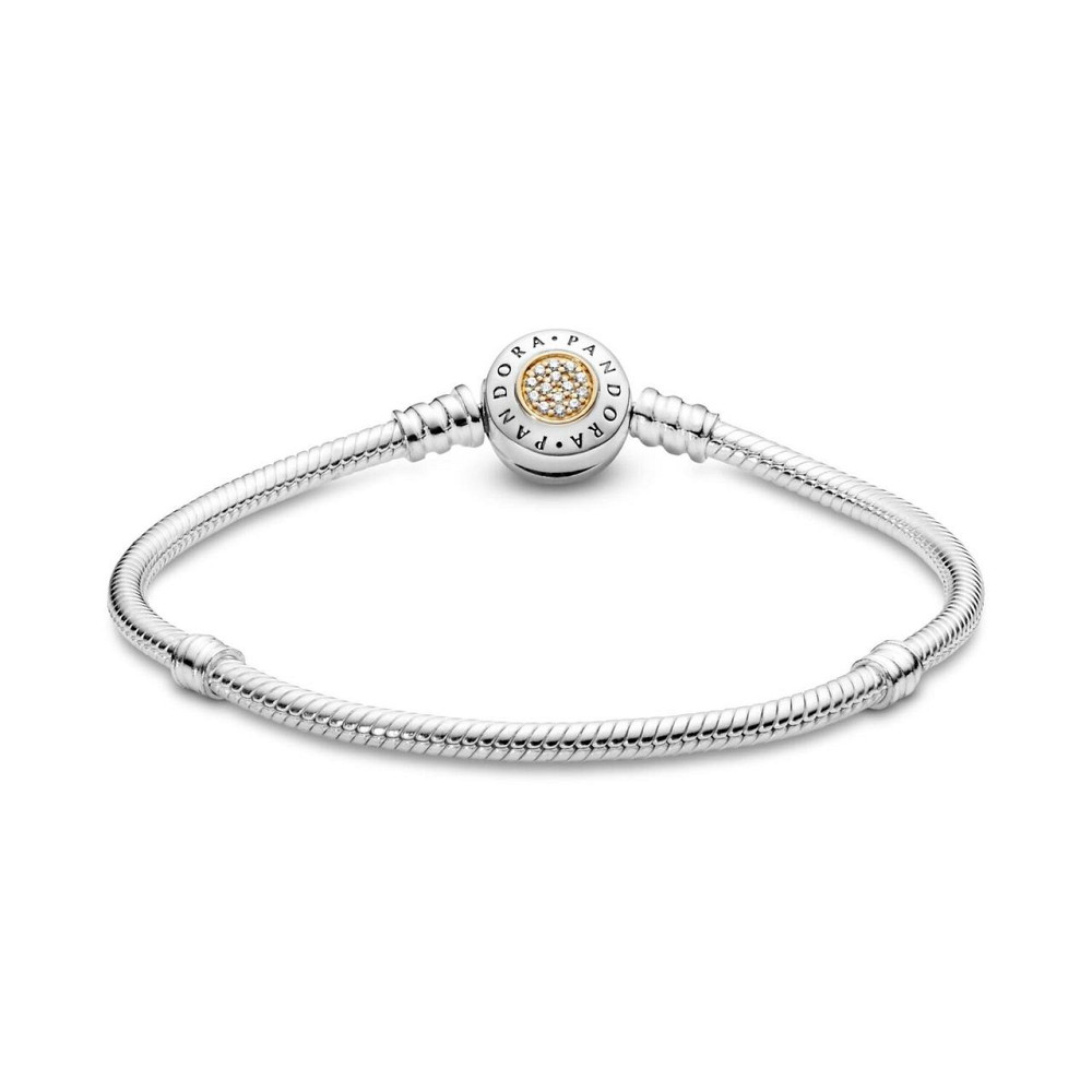Срібний браслет для намистин Пандора 590741CZ MasterSem Київ - фото 4