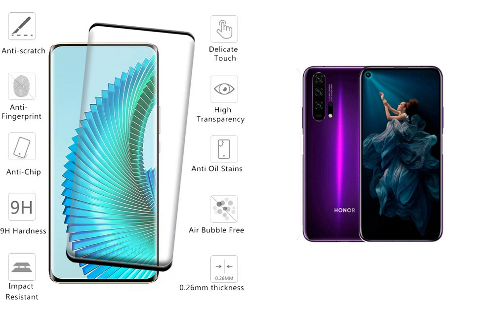 Защитное стекло HyperGlass Pro для Honor 20 Pro – максимальная чувствительность и защита Киев - изображение 2