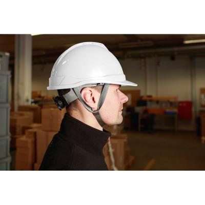 Каска захисна Neo Tools пластик ABS, пряжка для регулювання, біла (97-221) Вінниця - фото 7