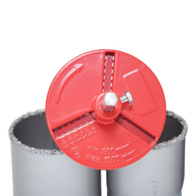 Коронка Sigma з вольфрамовим напиленням 33, 53, 67, 73 мм, основа зі свердлом (1512051) Вінниця - фото 3