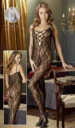 Еротичний комбінезон сітка Lace Catsuit L/XL Sex Aura Київ
