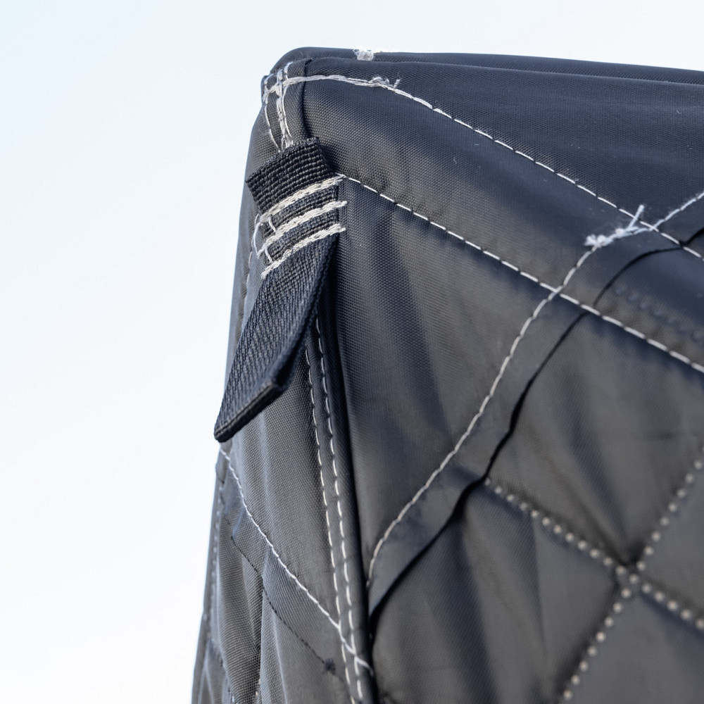 Намет зимовий утеплений "куб" 210х210х210 для рибалки туризму кемпінгу та подорожей Чорний LU-BD18B Коломия - фото 4