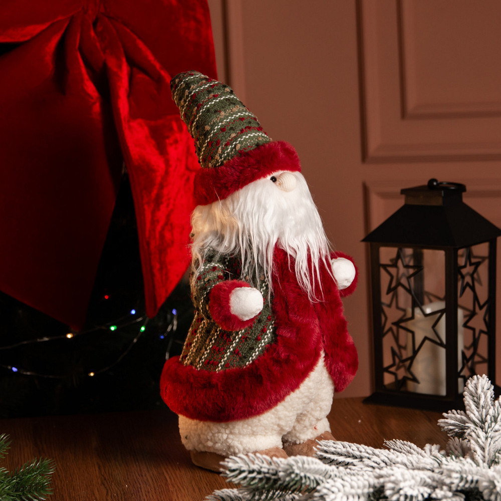 Скандинавский Санта в красном для новогоднего декора Киев - изображение 5