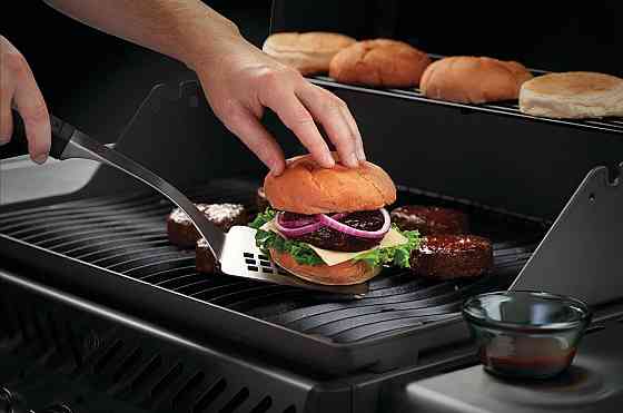 Набір із 3-х предметів із нержавіючої сталі Napoleon President's Edition (щипці, лопатка, пензлик) 70036 Код: 010501 Рівне