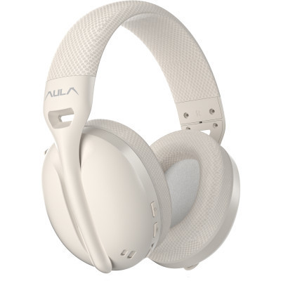 Навушники Aula S6 - 3 in 1 Wired/2.4G Wireless/Bluetooth Milk Tea (6948391235578) Вінниця - фото 5