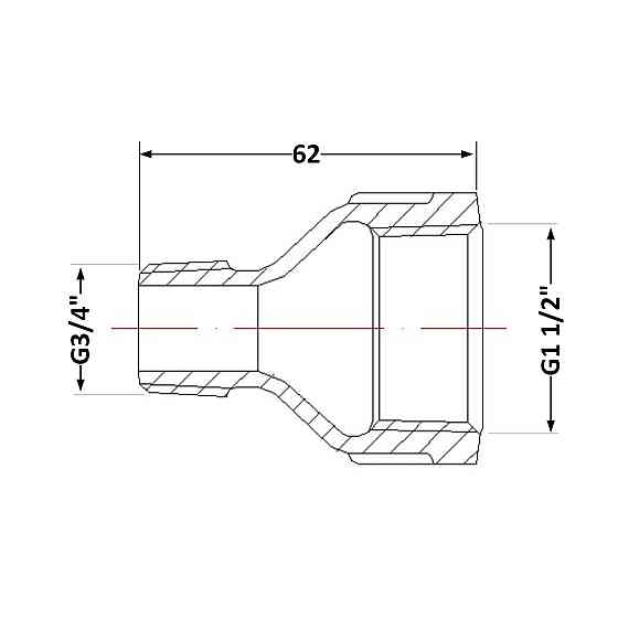 Переход чугунный 1
