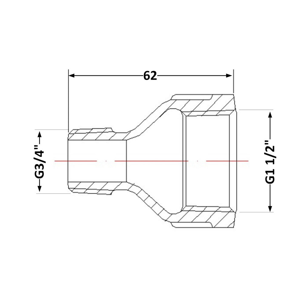 Переход чугунный 1