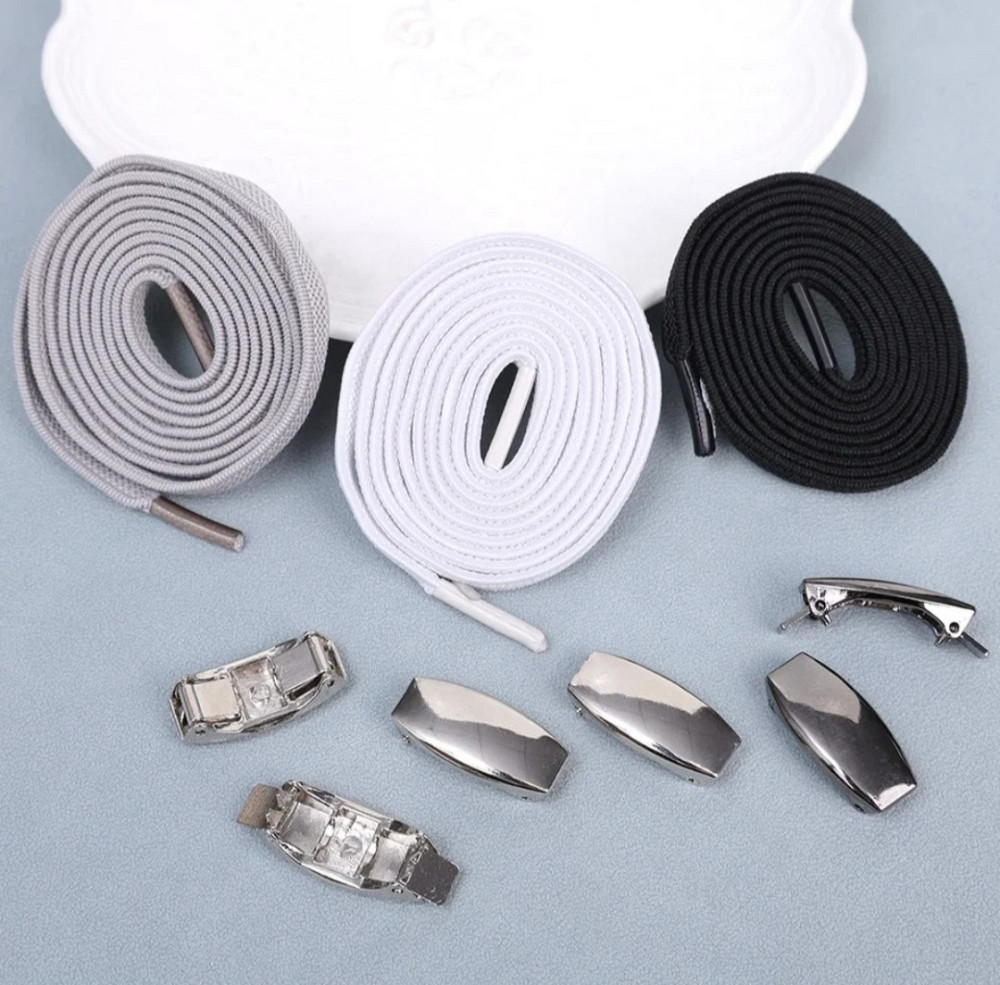 Шнурки эластичные без завязок с цельной застежкой Смела - изображение 2