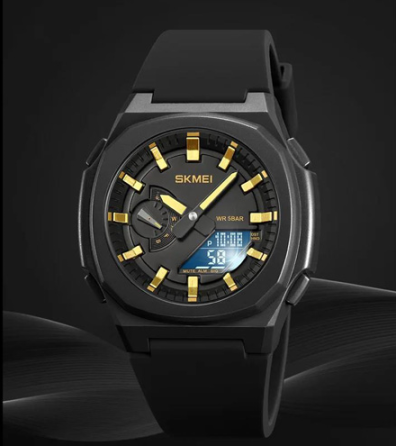 Годинники наручні SKMEI 2091BKGDWT, ЗОЛОТИСТО-БІЛИЙ, 10303 Дніпро