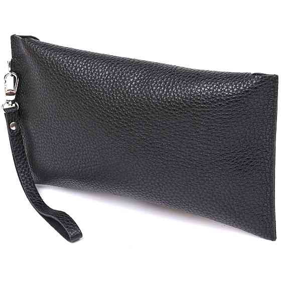 Кожаная тревел-косметичка Shvigel 16416 Черный Киев