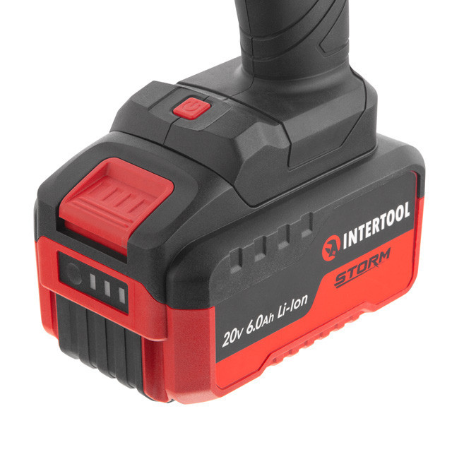 Клейовий пістолет акумуляторний INTERTOOL WT-9301, 20 В, 10.8-11.5мм, без ЗП та АКБ - пістолет для склеювання Львів - фото 7