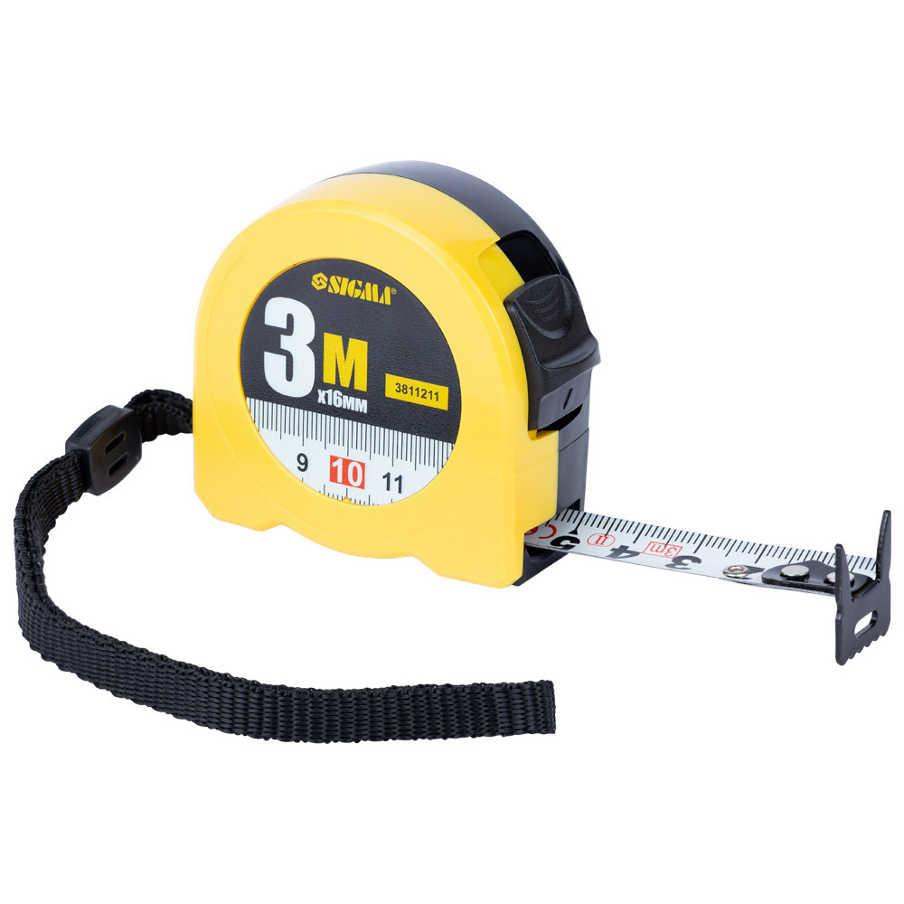 Sigma Рулетка Color 3м×16мм SIGMA (3811211) Київ - фото 1