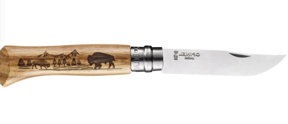 Кухонный Складной Нож Оpinel (Опинель) No.8 