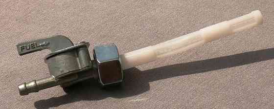 Кран паливний Альфа  (гайка Ø14 mm, штуцер 90*) Мукачево