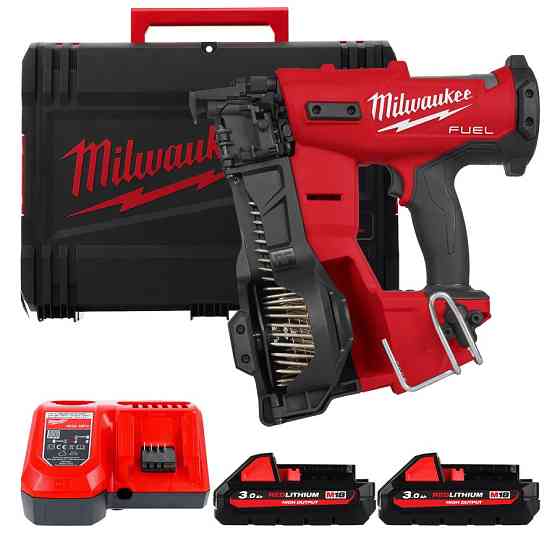 Пістолет цвяхозабивний акумуляторний MILWAUKEE M18 FRCN45-302X, (+ заряд.пристрій, 2 акум., HD кейс) Одеса