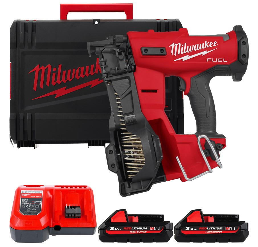 Пістолет цвяхозабивний акумуляторний MILWAUKEE M18 FRCN45-302X, (+ заряд.пристрій, 2 акум., HD кейс) Одеса - фото 1