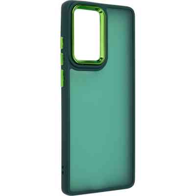 Чехол для мобильного телефона Armorstandart Frame Motorola G55 5G Dark Green (ARM81263) Винница