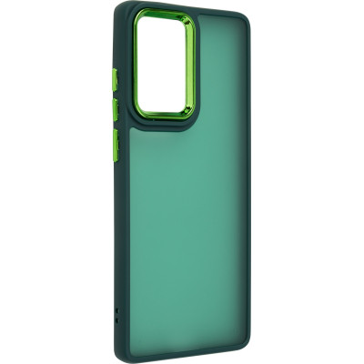 Чехол для мобильного телефона Armorstandart Frame Motorola G55 5G Dark Green (ARM81263) Винница - изображение 1