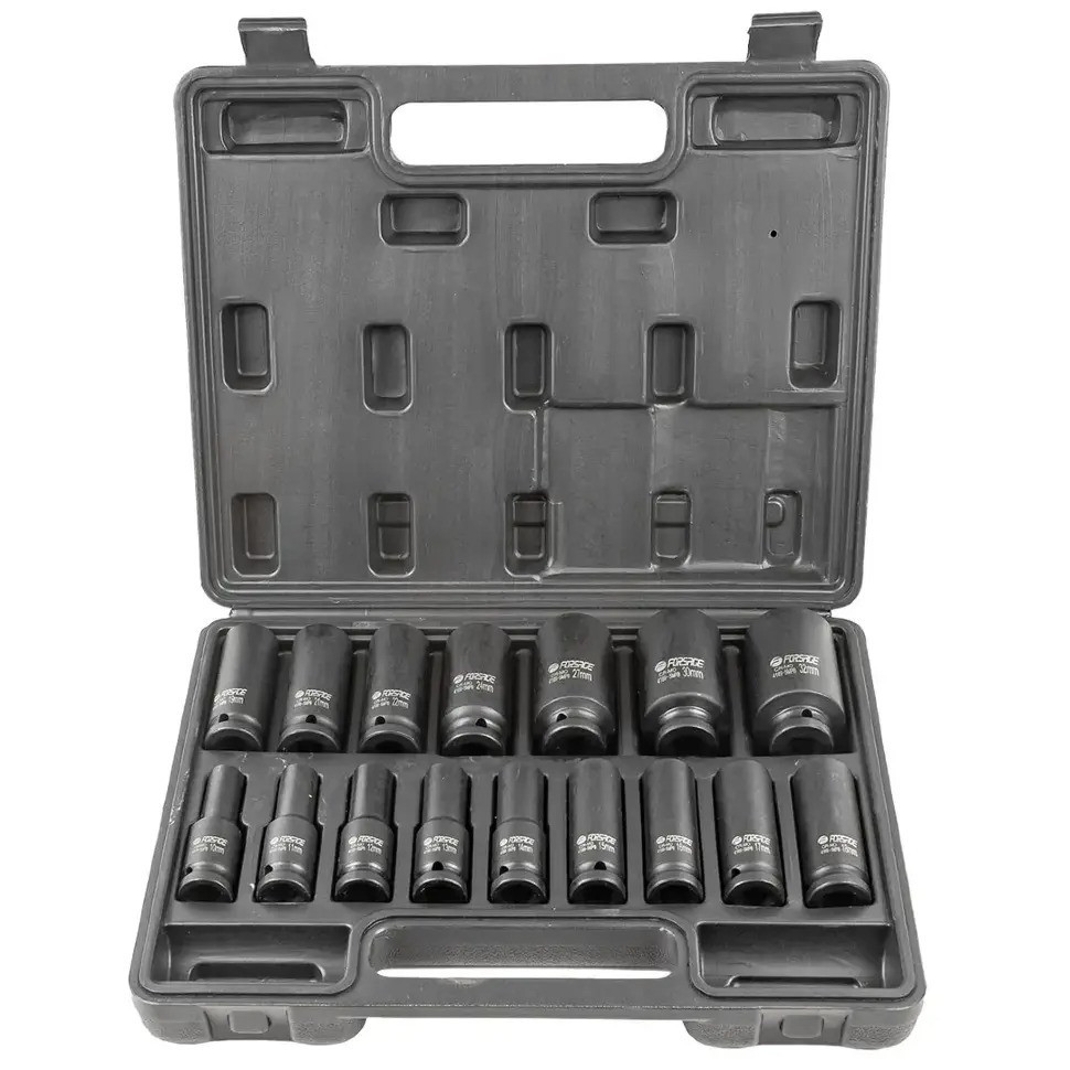 Набор головок ударных глубоких 16пр. 1/2
