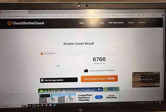 Фотоапарат Canon EOS 1D Mark III, пробіг 6766. Київ