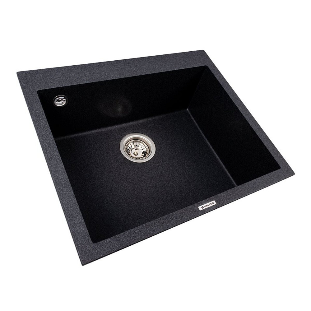 VALESO Кухонна гранітна мийка 5750 DAVINA VALESO карбон Коломыя - изображение 2