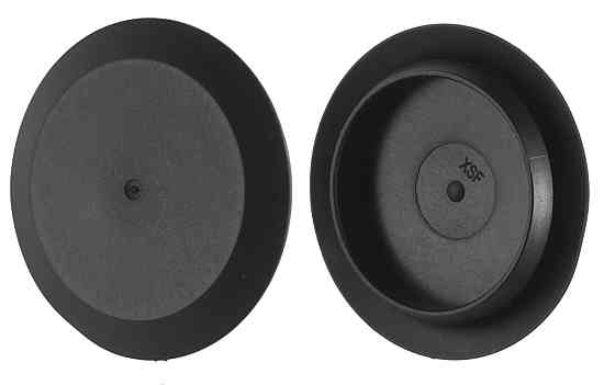 Заглушки, Заглушка без отвору Чорний, Пластик, Розміри (мм): T-41.4 F-32.6 H-6.4. Марка автомобіля: Модель: Київ