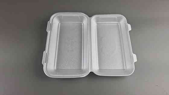 Ланчбокс зі спіненого полістиролу з кришкою (270*145*70) білий МВ-10 (250 шт) Харків