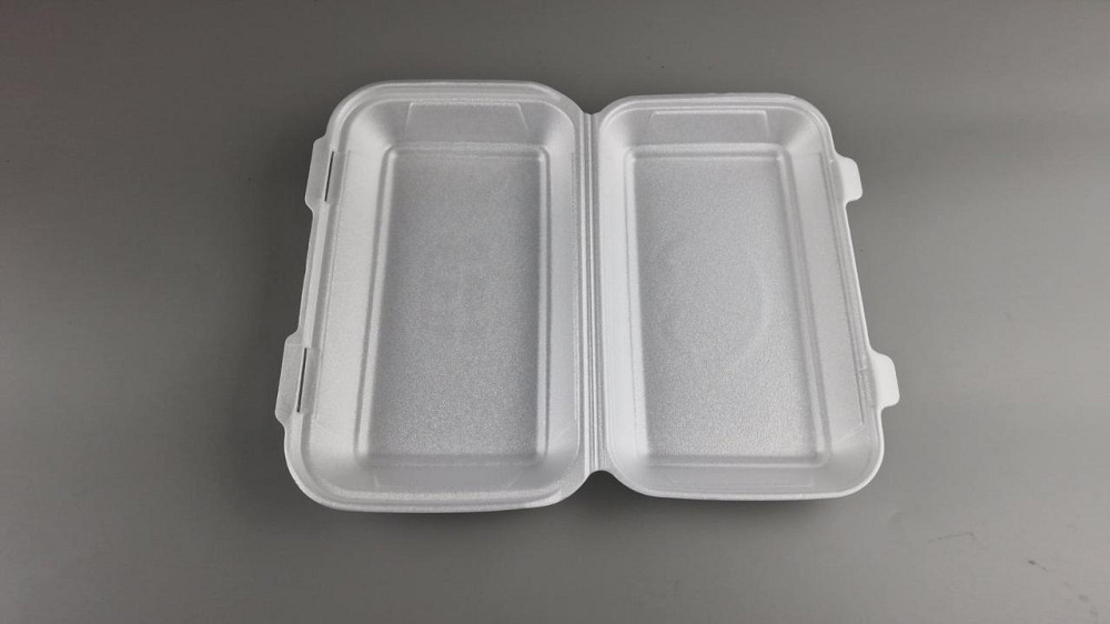 Ланч-бокс из вспененного полистирола с крышкой  (270*145*70) белый МВ-10 (250 шт) Харьков - изображение 3