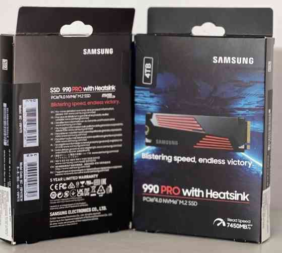 SSD Накопитель: Samsung 990 PRO With Heatsink 4TB (MZ-V9P4TOCW ) Киев