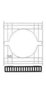 Комплект тримачів Crafted для Genesis Weber 7687 Код: 009965 Рівне