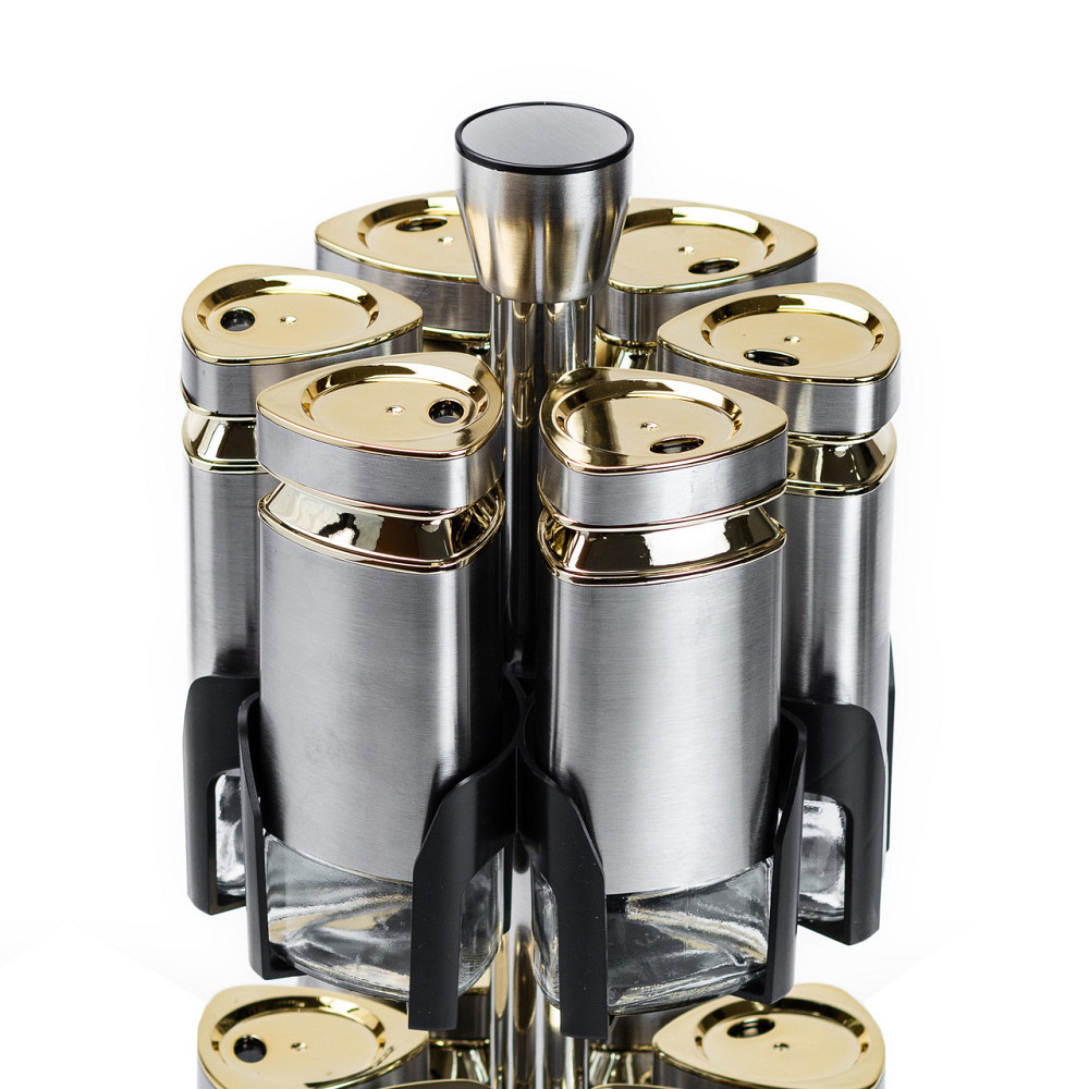 Набір баночок для спецій 12 шт на підставці Карусель Київ - фото 3