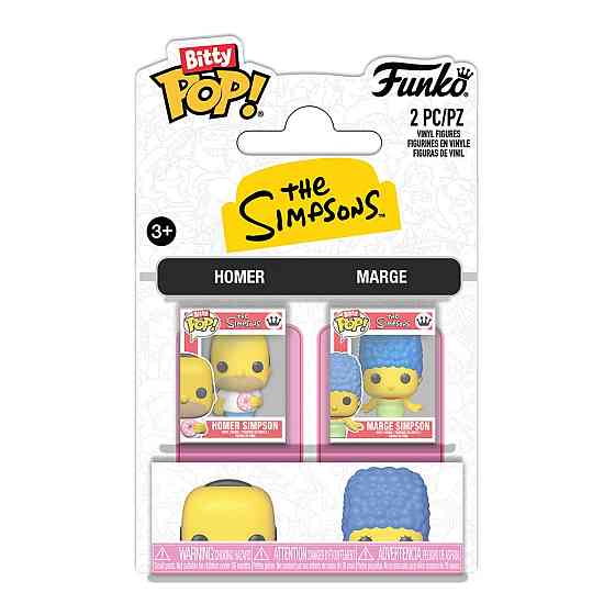 Набір ігрових фігурок Bitty POP! серії Сімпсони – Гомер и Мардж Днепр