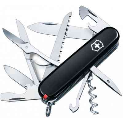 Нож Victorinox Huntsman Ukraine 91 мм Чорно-червоний (1.3713.3.1) Винница