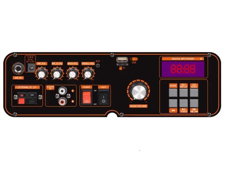 Бездротова караоке колонка NDR-Q68 Bluetooth з мікрофоном Вінниця - фото 9