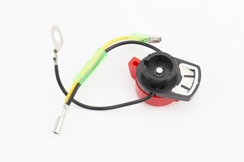 Кнопка зупинки двигуна з проводом 168F/170F/173F/177F/182F/188F/190F Тип 7 (можливий незначний наліт) Киев - изображение 2