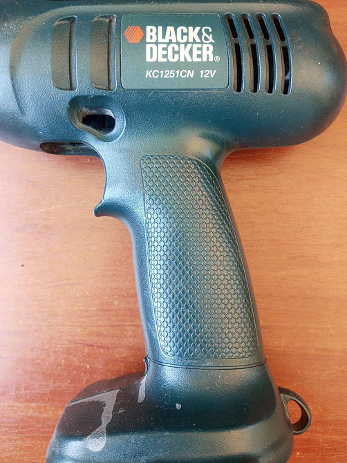 Корпус Шуруповерта BLACK&DECKER КС1251CN 12V Полтава - изображение 1