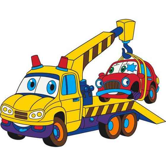 Дитяча розмальовка ArtCraft Евакуатор 25х30 см (15067-AC) Харків