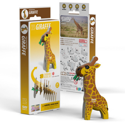 Пазл Eugy 3D Зоопарк Жираф (XEG-009) Вінниця - фото 8