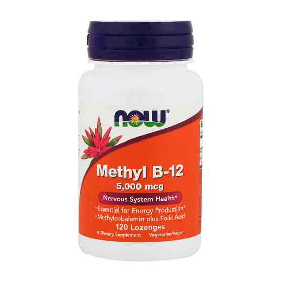 Methyl B-12 5000 mсg (120 Lozenges) Луцк